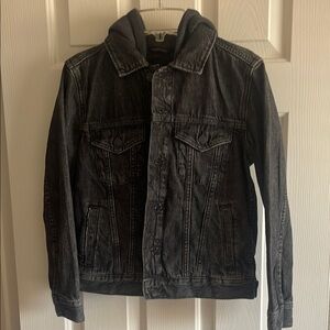 GAP Black washed denim Jacket